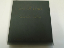 1956 Sunbeam Rapier Servizio Riparazione Negozio Manuale Usato Wear Fabbrica OEM - £47.17 GBP