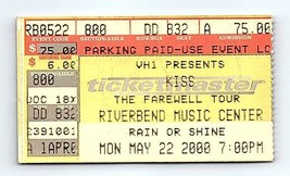 Kiss Concert Ticket Stub May 22 2000 Cincinnati Ohio - £18.58 GBP