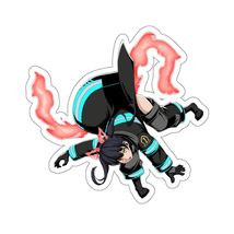 Waifu Tamaki Fire Force Ecchi Manga Japanese Anime Kiss-Cut Sticker Viny... - $5.98+