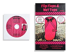 It's Flip Flops and Wet Tops Sewing Pattern SM#130 - $8.95