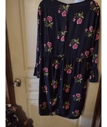Cute Old Navy Black Roses design dress size L 3/4 sleeves - €12,15 EUR
