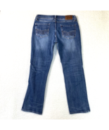 Seven7 Straight Fit Jeans Womens 34 Midrise Stretch Premium Denim Pant 3... - £8.24 GBP