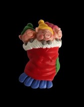 Vtg Hallmark Keepsake in Box 1990 Ornament Three Little Pigs Stocking Christmas - £9.43 GBP
