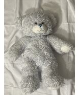 Build a Bear Light Blue &amp; White 15&quot; Fuzzy Shaggy Plush Bear - €16,30 EUR
