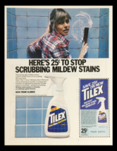 1982 Tilex Instant Mildew Stain Remover Circular Coupon Advertisement - $18.95