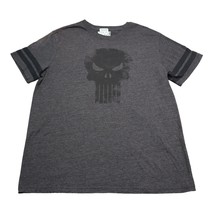 Marvel Punisher Shirt Mens XL Black Tee Comic Super Hero Skull Casual - £12.13 GBP