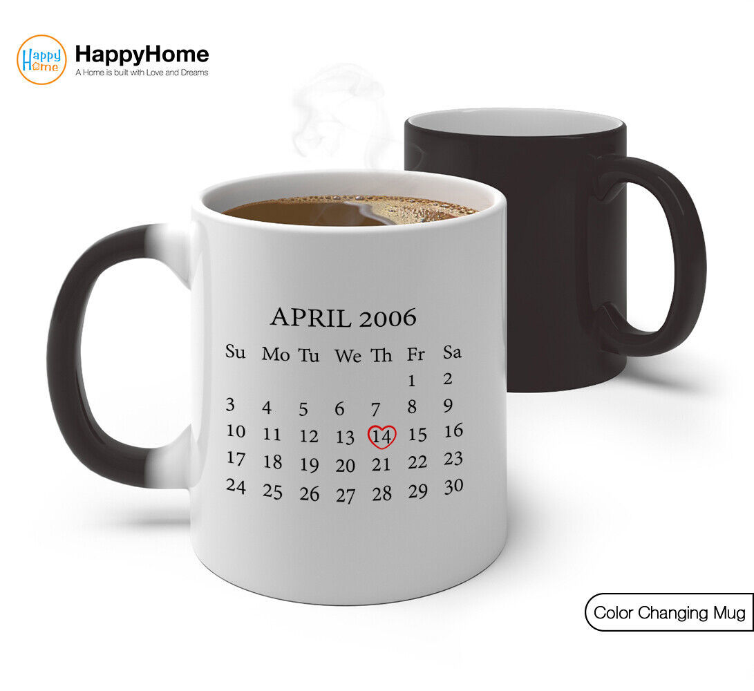 Primary image for Personalized Mug Anniversary Gifts for Wife Custom Photo Wedding Date Mug Gift