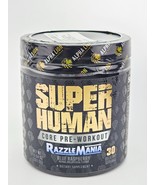 Alpha Lion Super Human Pre Workout Mix RazzleMania Blue Raspberry 10.64 ... - $34.52 CAD