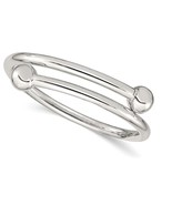 925 Sterling Silver Baby Bangle Bracelet Cuff Expandable For - £271.67 GBP