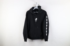 Billie Eilish Womens Small Faded Spell Out Official Tour Band Hoodie Swe... - $34.60