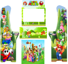 AtGames Legends Ultimate Mini Mario mix Retro Arcade/Arcade Cabinet art side art - £90.18 GBP+