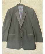 Chaps Ralph Lauren Men&#39;s 2 Button Black Blazer Jacket Size Large? - $71.10 CAD