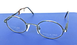 TOTS Flex Kids Antique Silver Color 42-20-130 Vintage Eyeglass Frames - £18.49 GBP