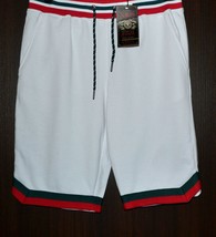 Xios Men&#39;s White  Knit Cotton  Shorts Size XL NEW - $32.42