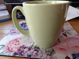 Vintage Corelle Stoneware Light Green 10 Oz Coffee Cup Mug - £3.55 GBP