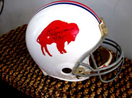 Oj Simpson Buffalo Bills Hof Signed Auto Vtg Full Size Proline Helmet Nsd Beauty - £542.70 GBP