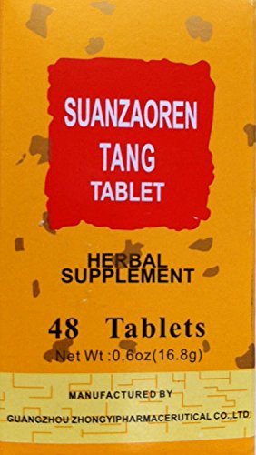 Suan Zao Ren Tang Wan Sour Jujube Tablet 48tabs - $14.84