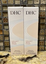 Bundle of 2 DHC Velvet Skin Coat Primer Full Size .52 oz each Translucent Clear - £25.28 GBP