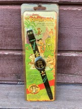 Vtg 1991 The Flintstones Stone Age Character Wrist Watch Fred &amp; Barney Nos - £15.53 GBP