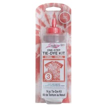 Tulip One Step Tie Dye Kit .20oz Coral - £13.76 GBP