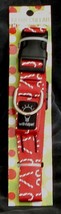 New In Package World Pet Glow Collar, Size Medium, Great Candy Cane Pattern, New - £4.76 GBP