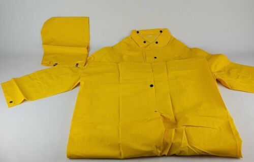 Neese Rainwear Long Rain Coat Yellow New old Stock - $20.94