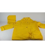 Neese Rainwear Long Rain Coat Yellow New old Stock - £16.77 GBP