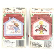 Vintage Counted Cross Stitch Christmas Ornament Kit New Berlin Co - U Pick - $14.94
