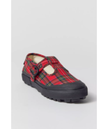 new women&#39;s size 6 VANS style 93 Mary Janes red plaid tartan - $1,562.60 MXN