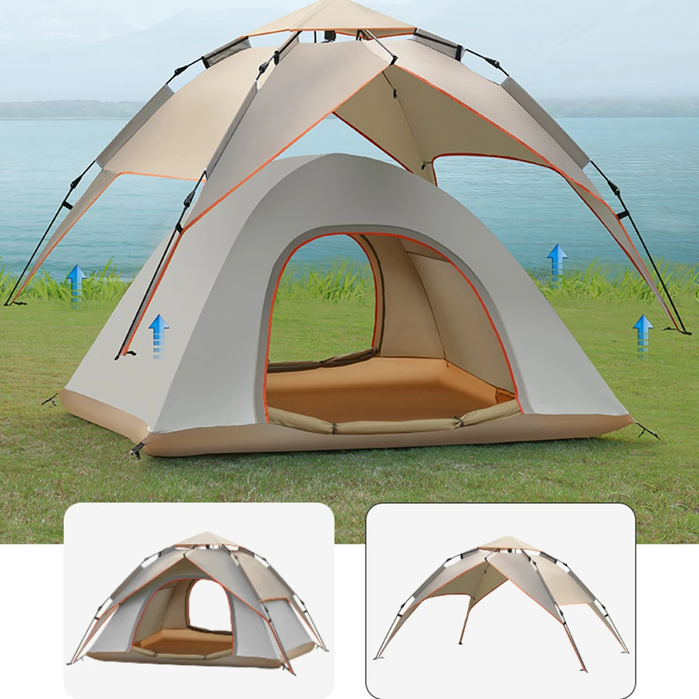 Portable Self-Driving Quick-Opening Camping Tent - $73.42