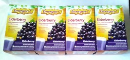 4 Emergen-C Immune Plus Vitamin C Supplement Powder, Elderberry, 18 Ct E... - $29.70