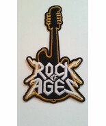 Def Leppard~Rock of Ages~Guitar~Embroidered Patch~4 3/8&quot; x 2 3/8&quot;~Iron S... - $7.95 CAD