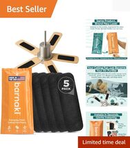 Silent Air Purification Pads for Ceiling Fans - Coconut Carbon Filters, ... - $66.28