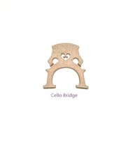 Merano 1/2 Cello Bridge  - $9.99
