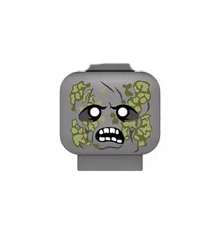 Minifigure Zombie Moss Head Diy US Seller - $4.98
