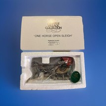 Dept 56 One Horse Open Sleigh Heritage Village Collection 5982-0 VTG 199... - $12.19