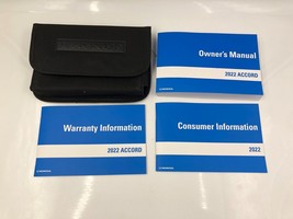 2022 Honda Accord Sedan Owners Manual With Case OEM J03B54007 - $62.99