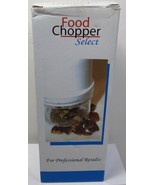 Food Chopper Select Kitchen Time Saver - New In Box - $21.84