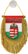 Hungary Window Hanging Flag (Shield) - $9.54