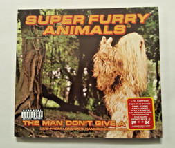 Super Furry Animals The Man Don&#39;t Give A Fuck Cd Mint Uk Import Limited Numbered - £18.91 GBP