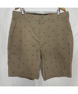 St.Johns Bay Shorts Men&#39;s Comfort Stretch Premium USA Flag Size 38 - $339.09 MXN
