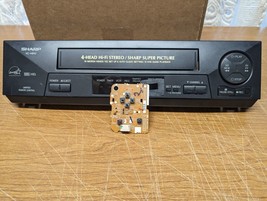 FRONT PANEL AND FRONT PANEL CONTROL BOARD FOR SHARP VC-H810U VCR - $15.00