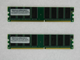 2GB (2X1GB) Memory for Dell Dimension 1100 2400 2400C 2400N 3000000N 455... - £36.66 GBP