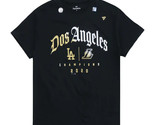 Los Angeles 2020 Men&#39;s LA Dodgers &amp; LA Lakers Dos Angeles Championship T... - $21.95