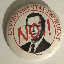 Bill Clinton Presidential Campaign Pinback Button Environmental Presiden... - £3.80 GBP