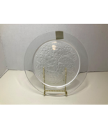 Lalique Silver Pennies Annual Christmas Crystal Plate Limited Edition 1974 - £27.55 GBP