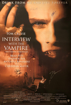 Interview With The Vampire Movie Poster Signed By Cast - £140.59 GBP