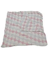 Aden + Anais Muslin Swaddle Blanket Floral Baby Receiving Bamboo Pink Pu... - $38.61