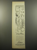 1950 United States Rubber Lastex Ad - A Yam Which - $18.49