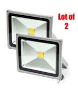 Lot 2 GLW 30w LED Flood Light 100 - 240V Outdoor Lamp IP65 WARM WHITE 30... - $36.45